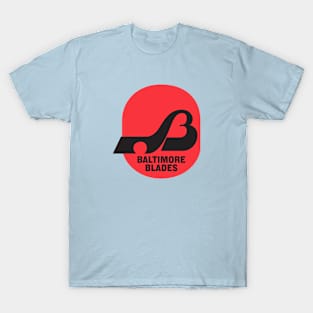Retro Hockey - WHA - Baltimore Blades Hockey Team T-Shirt